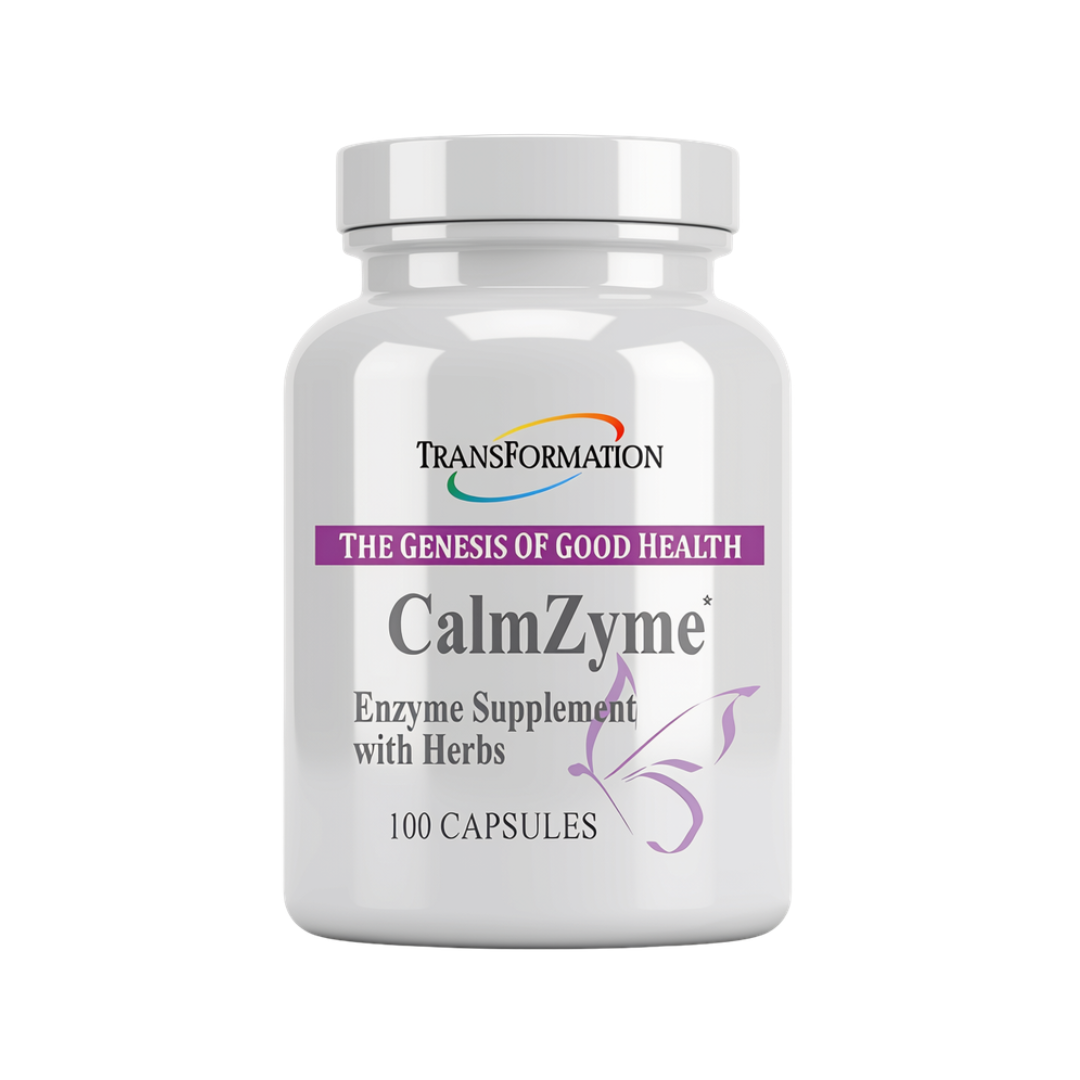 CalmZyme - Calming Herbal Supplement for Stress |  Transformation Enzymes