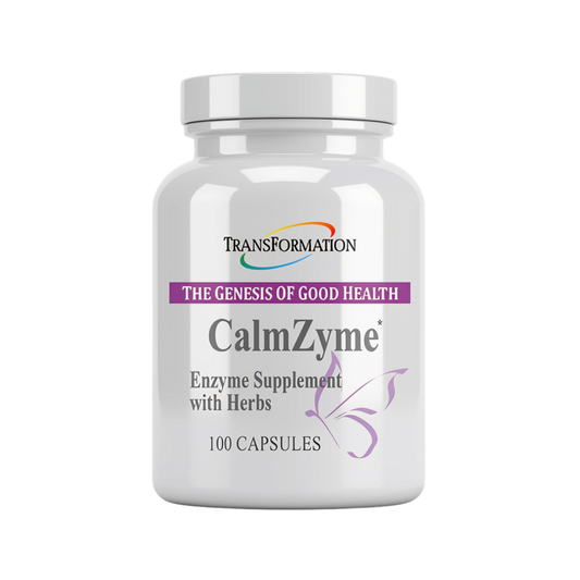 CalmZyme - Calming Herbal Supplement for Stress |  Transformation Enzymes
