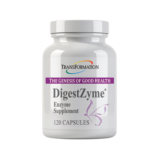 DigestZyme - Gentle Digestive Enzymes with Probiotics | Transformation Enzymes