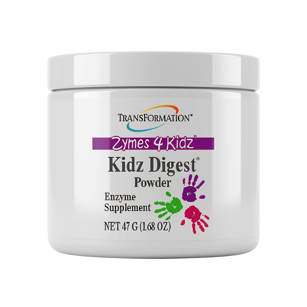 Kidz Digest Powder - Digestive Enzymes for Infants and Toddlers | Transformation Enzymes