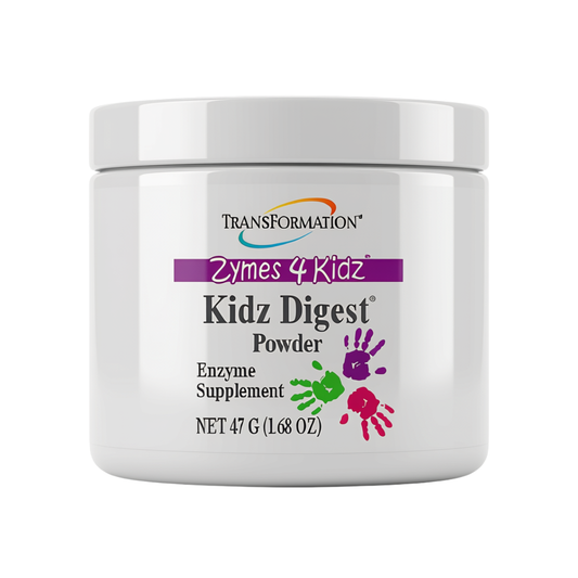 Kidz Digest Powder - Digestive Enzymes for Infants and Toddlers | Transformation Enzymes