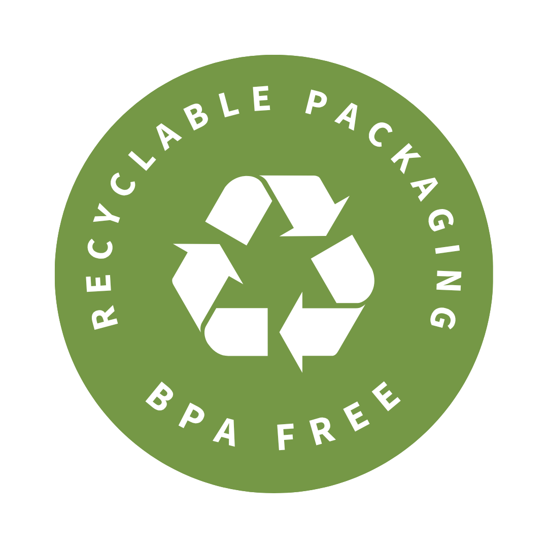 Recyclable Packaging and BPA Free icon - Transformation Enzymes